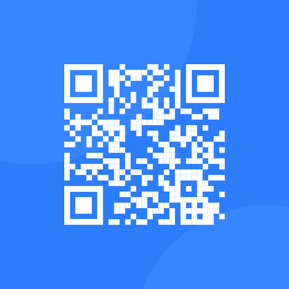 QR code image linked directly to frontend mentor website